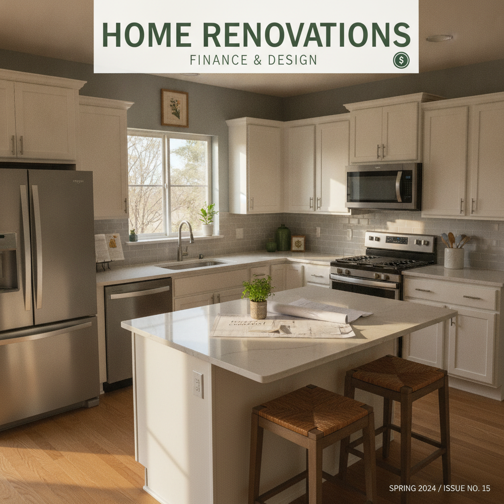 Bright white mid-range kitchen with shaker cabinets and quartz counters.